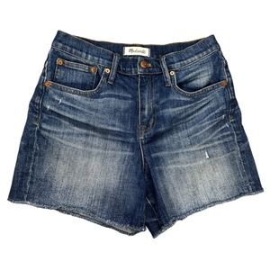 Madewell Denim Distressed Jean Shorts Women’s Size 26